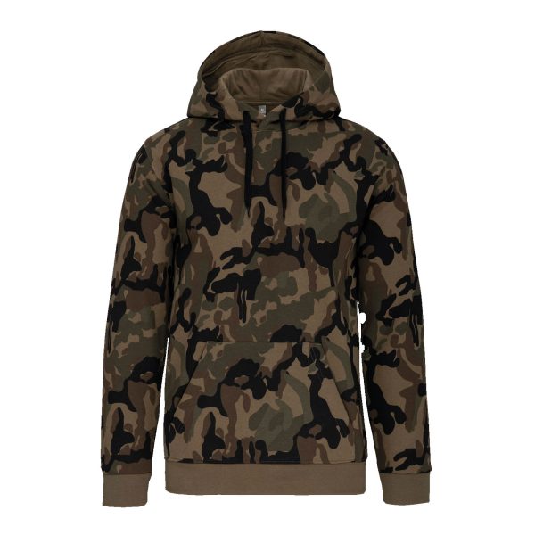 Camouflage hoodies bedrukken