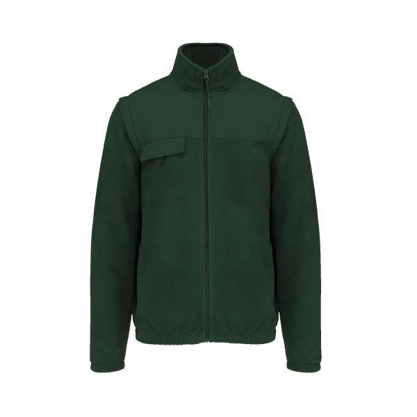 Groene fleece jassen bedrukken